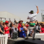 Birdsville Races Cup Day .2019.Pic of fashion on the course© Photo by Salty Dingo 2019